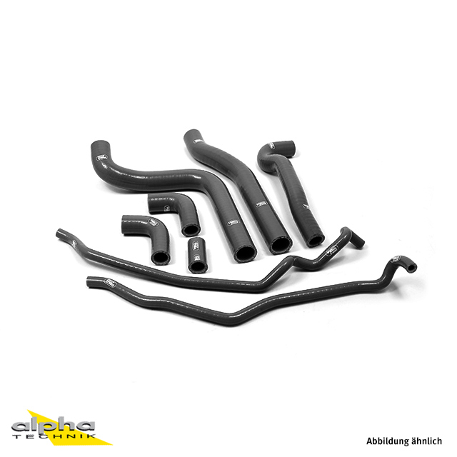Samco Silicone Hose Kit Black HarleyDavidson