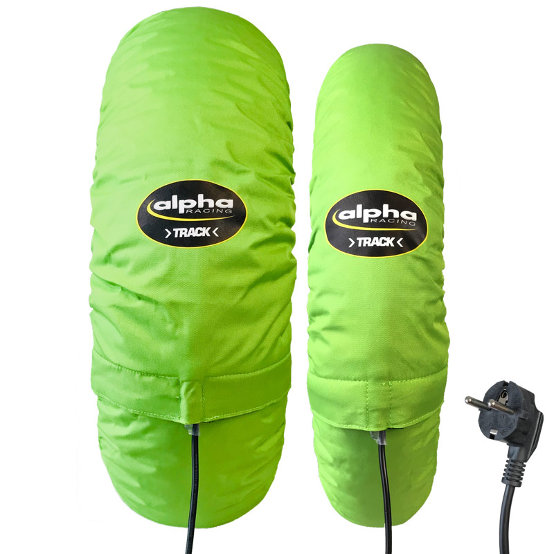 tire warmer set >TRACK< Supersport 300, green