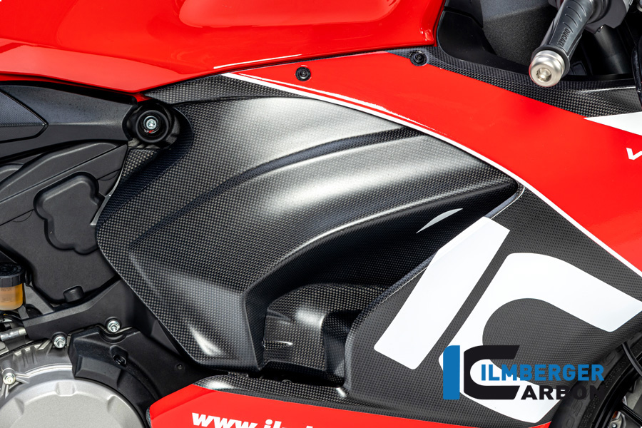 Ilmberger Carbon Cover under the frame right side R/S, matt, Ducati Panigale V2 2020-
