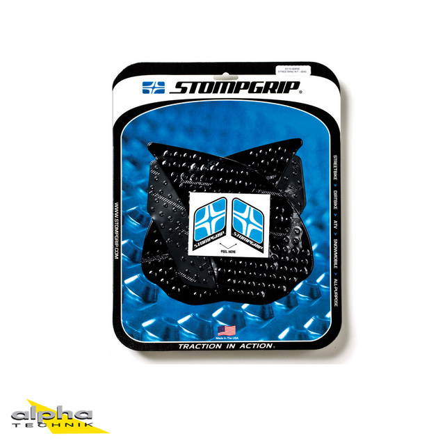 Stompgrip Black, Volcano, for Kawasaki Z1000SX, 2011-2019