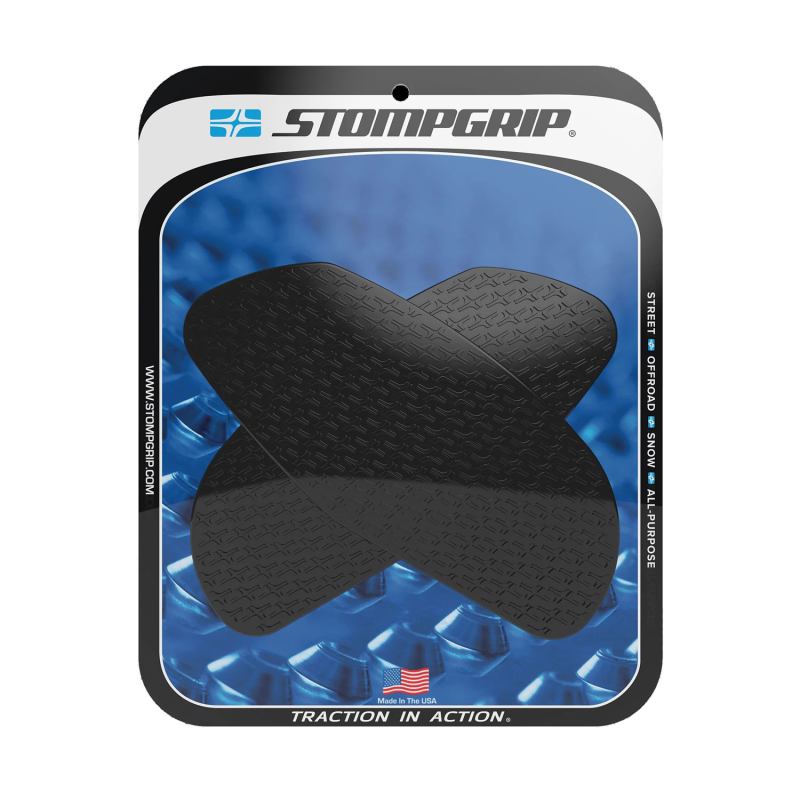 Stompgrip fuel tank Pad, black, Icon, Streetbike fuel tank Kit - fuel tank Sides, for Ducati Panigale V4, V4S, Panigale V2, V2S, 2025