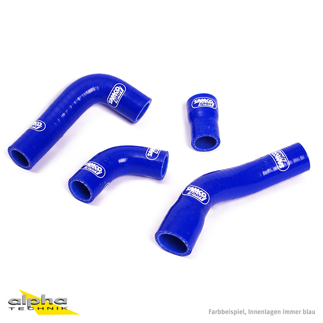 SAMCO SPORT Silicone Hose Kit, blue, for Yamaha TRX850 Model Year 1996-2000