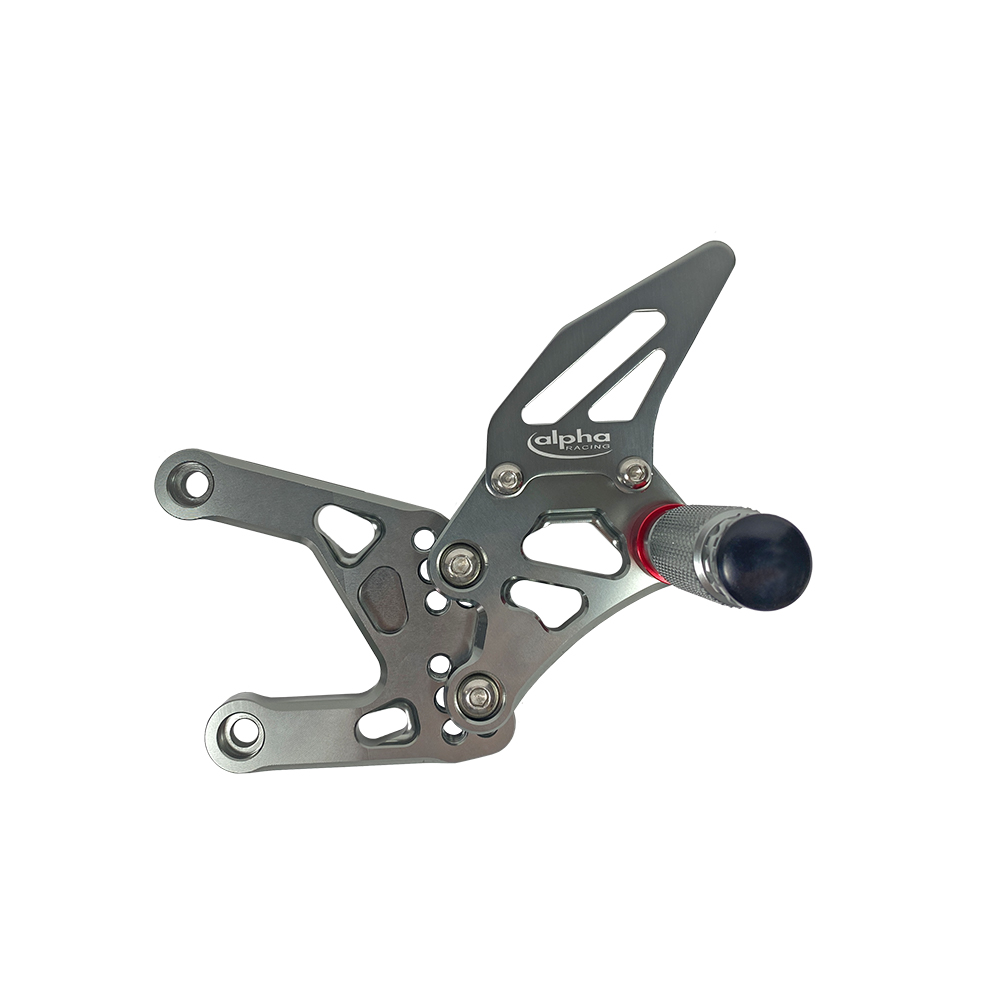 >TRACK< footrestenanlage, titanium finish, Yamaha MT10 2016- ABE