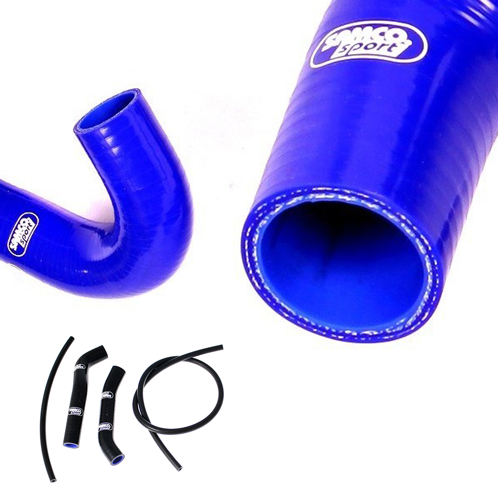 SAMCO SPORT Silicone Hose Kit, blue, for Kawasaki KR1 Model Year 1988-1991