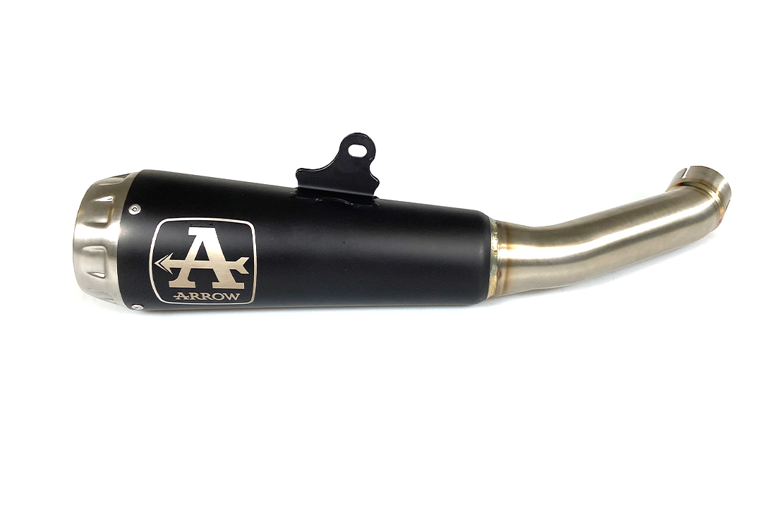 ARROW DARK PRO RACE Stainless Steel Exhaust for Husqvarna Svartpilen 401 / Vitpilen 401