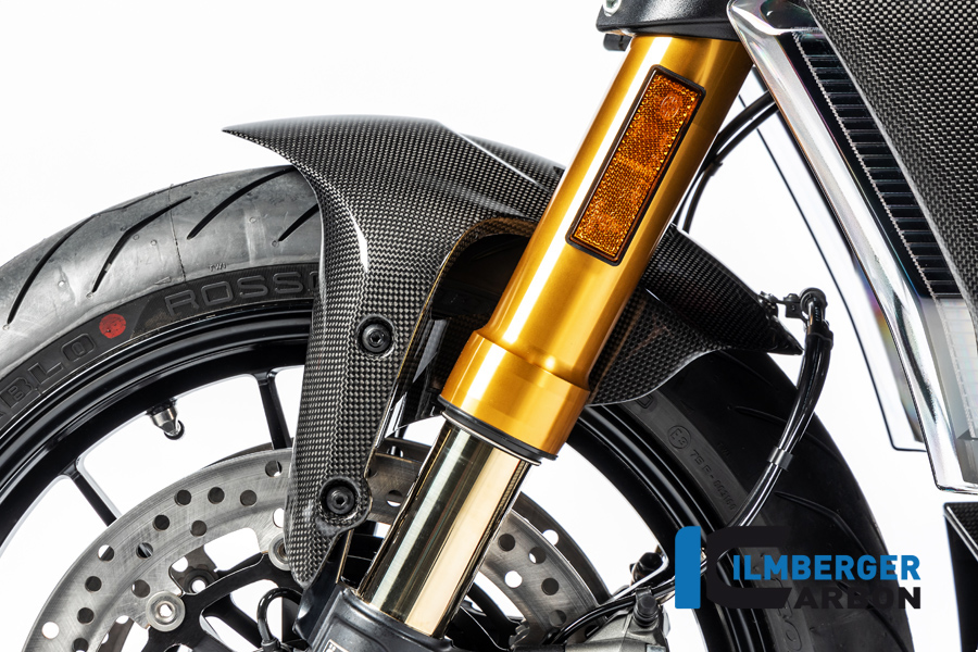 Ilmberger Carbon Front Mudguard fronte, Glossy, Ducati Diavel 1260, 2019-