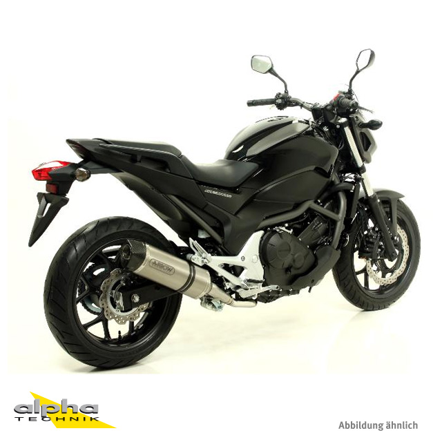 ARROW RACE TECH Exhaust for Honda NC700X/S and NC750X/S and NC700D/750D Integra in Titanium