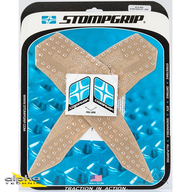 Stompgrip clear, Volcano, for various Ducati models
