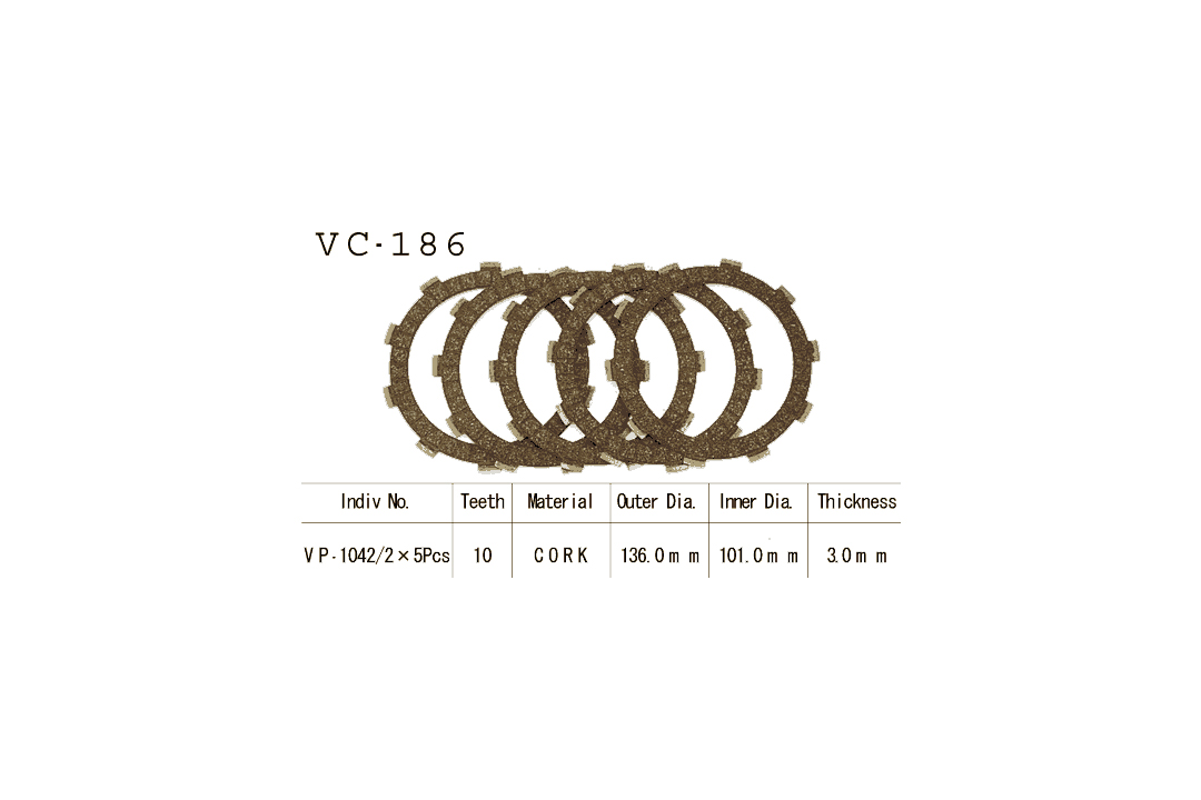 Vesrah clutch discn Kit Honda