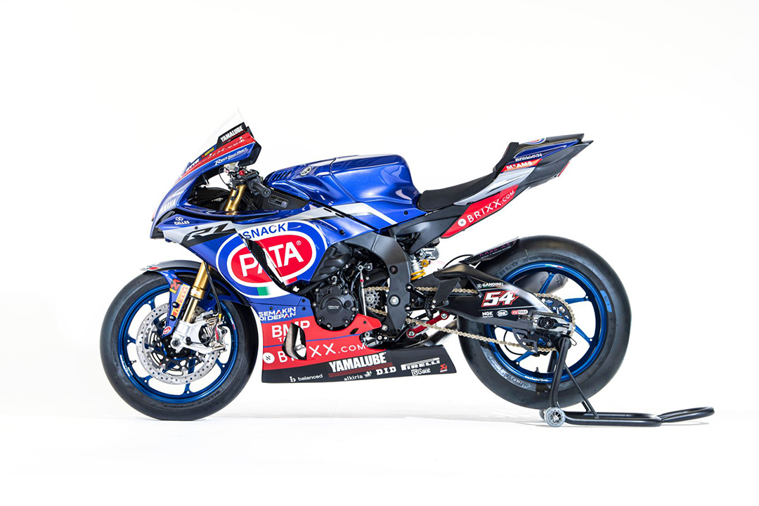 Cordona 428SPEC GP ASG Superbike for Yamaha YZF-R6 WSS Mectronik from model year 2019-
