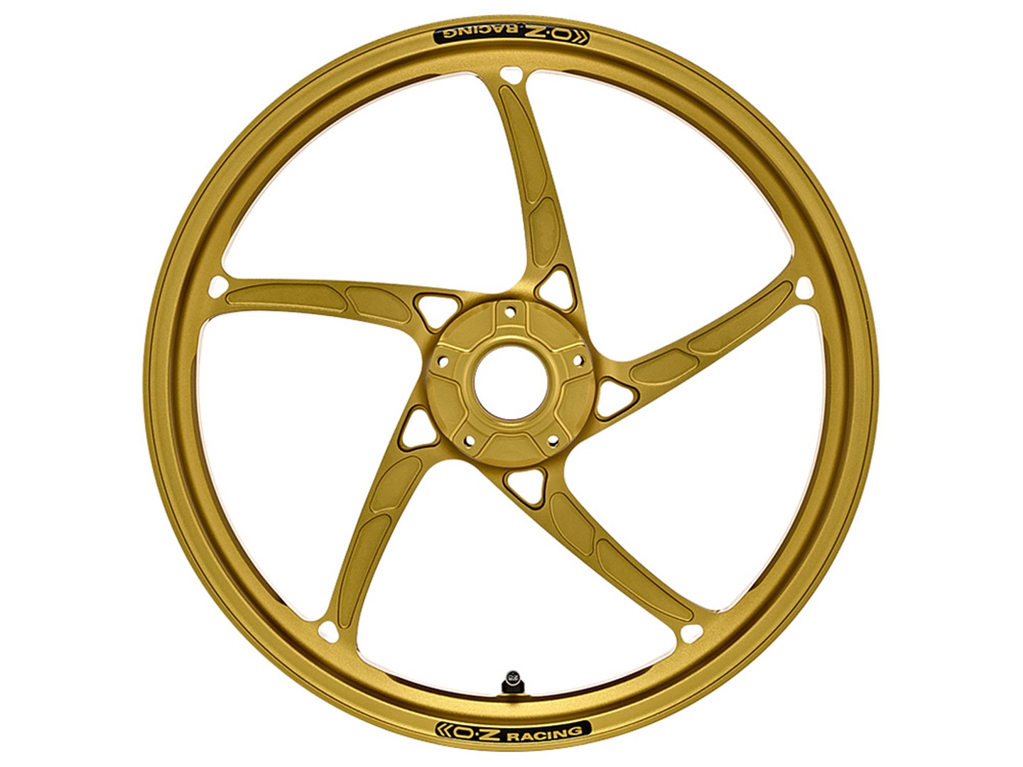OZ Piega R aluminium front in matte gold for MV Agusta F3 675, F3 800, Brutale 675, Brutale 800 (Dragster), Rivale 800, 2011-2023