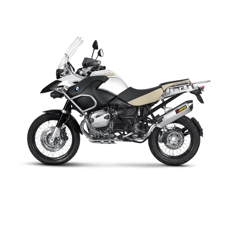 Akrapovic Slip-On Line (Titanium) Exhaust for BMW R1200GS Model Year 2010-2013