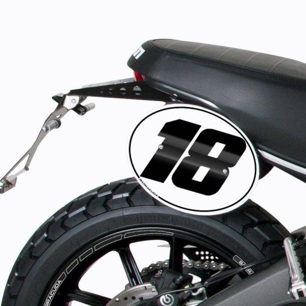 Barracuda Number Plate Ducati Scrambler 2015-2017