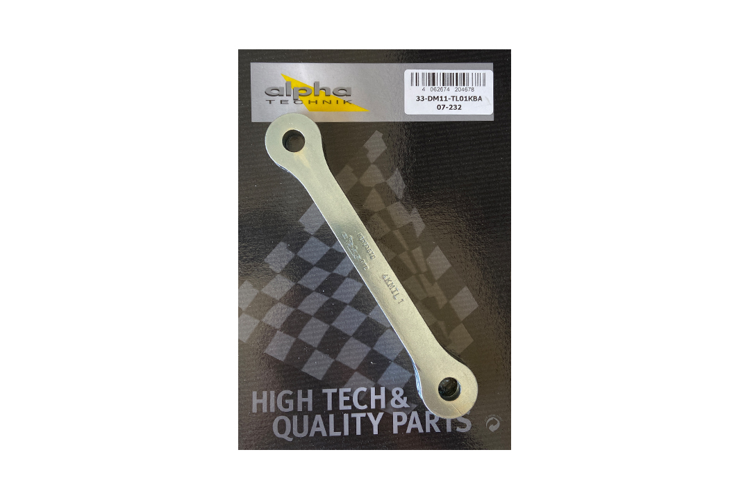 alpha Technik Lowering Kit 20mm for Yamaha Tenere 700 World Raid / Extreme Edition, Type DM11 / DM15 / DM16, Model Year 2022-