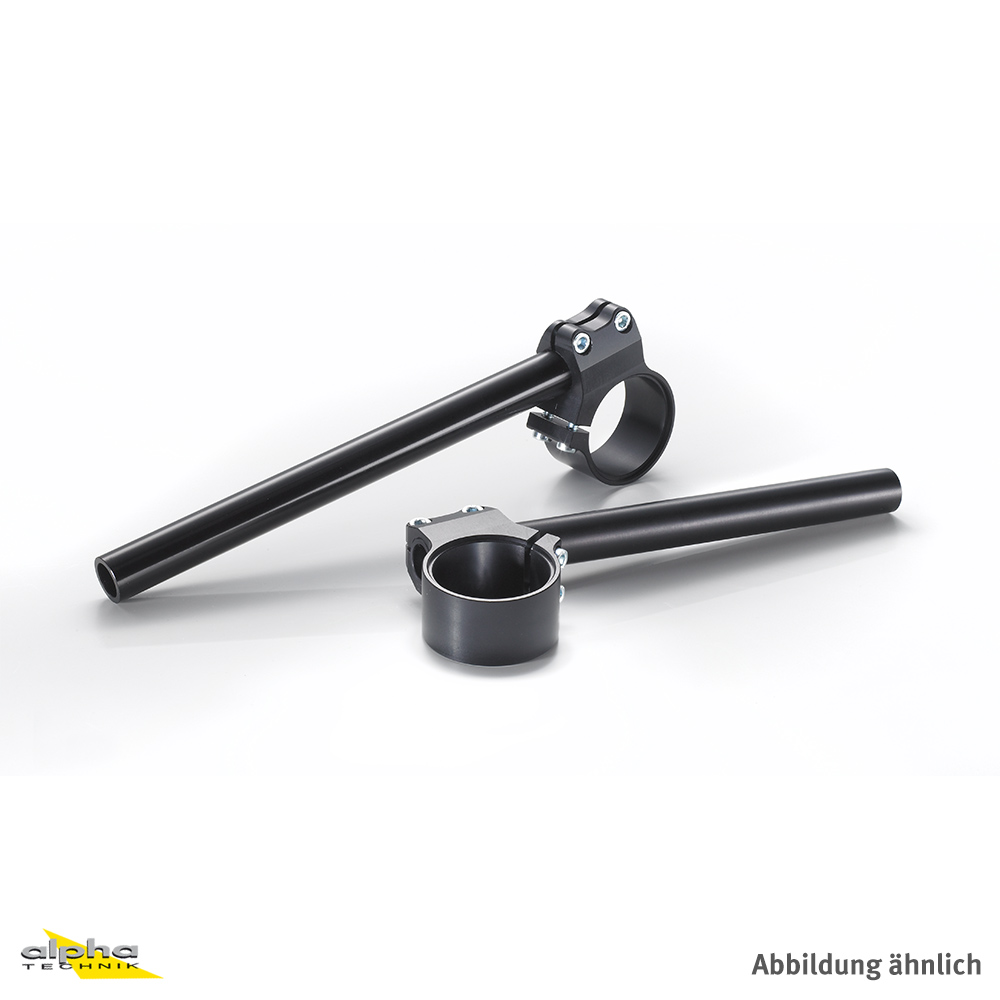 TRW Racing-SP Clip-On Handlebars MCL45RAC-S in black, 45 mm