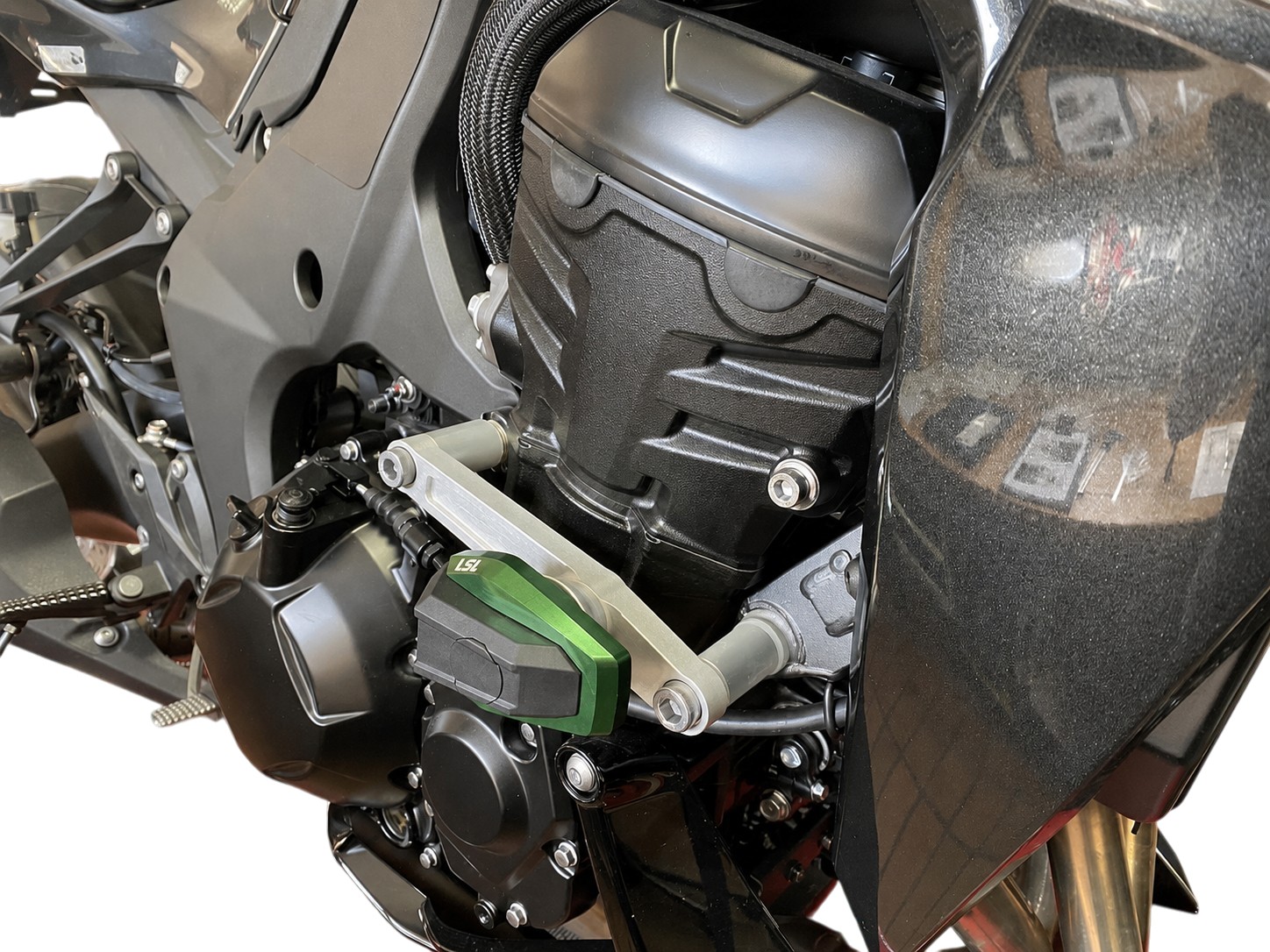 LSL Crash Pad Mounting Kit for Kawasaki Z1000 ABS, 2010-
