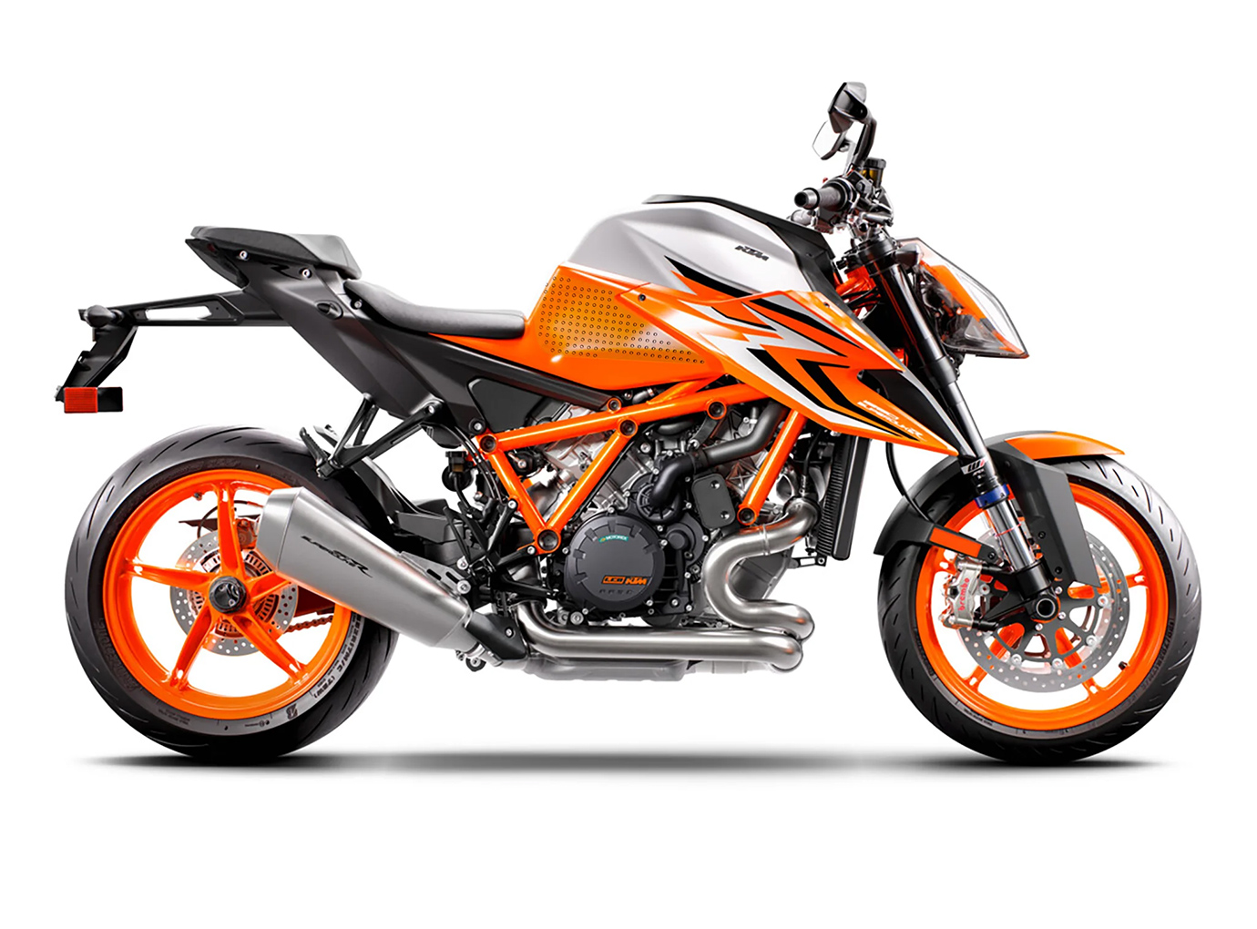 Stompgrip fuel tank Pad clear, Volcano, Streetbike fuel tank Kit for KTM 1290 Super Duke R (EVO), 2020-2024