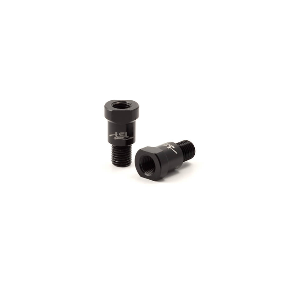 LSL Mirror Adapter M10x1.25 left side L/S rear and right side R/Srear external to M10x1.25 internal