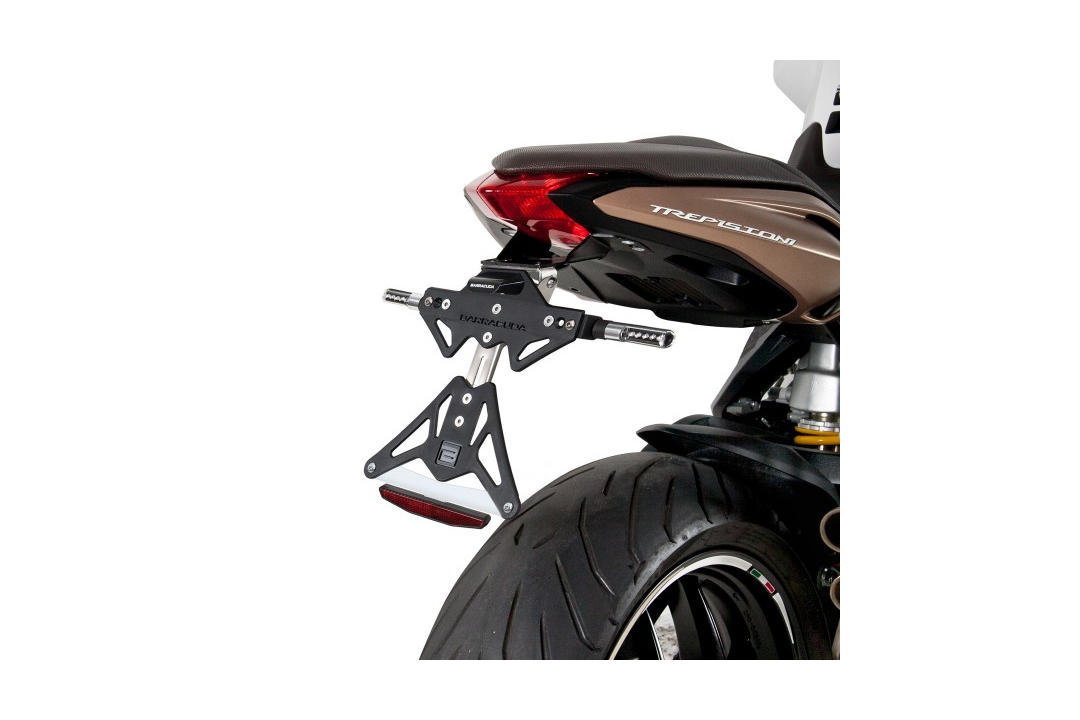 Barracuda Number Plate Holder for MV Agusta Brutale 675 and 800 2014-2016