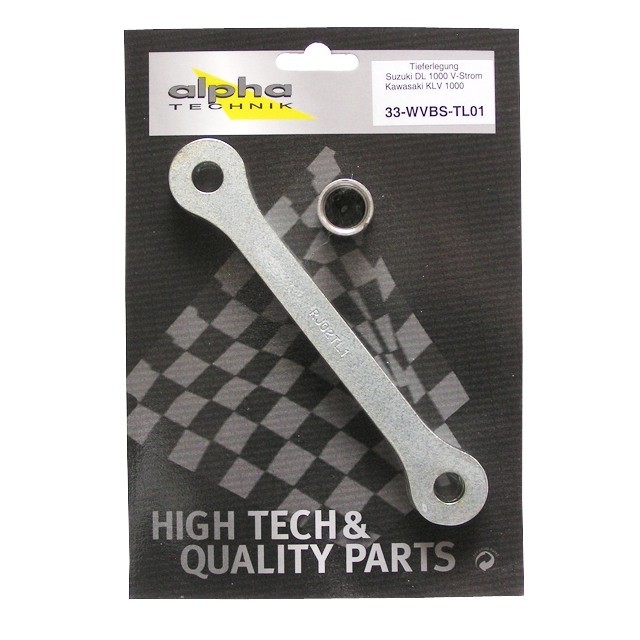 alpha Technik Lowering Kit 30mm for Suzuki DL1000 and KLV1000; Type WVBS; Model Year 2002-