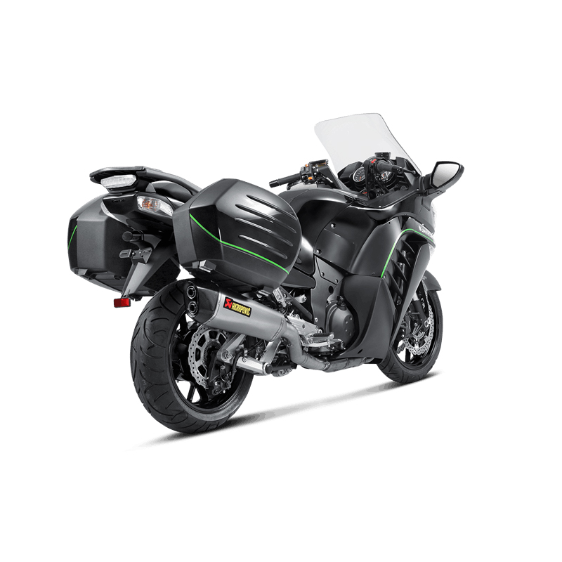 Akrapovic Slip-On Line (Titanium) silencer for Kawasaki 1400 GTR year 2008-2017