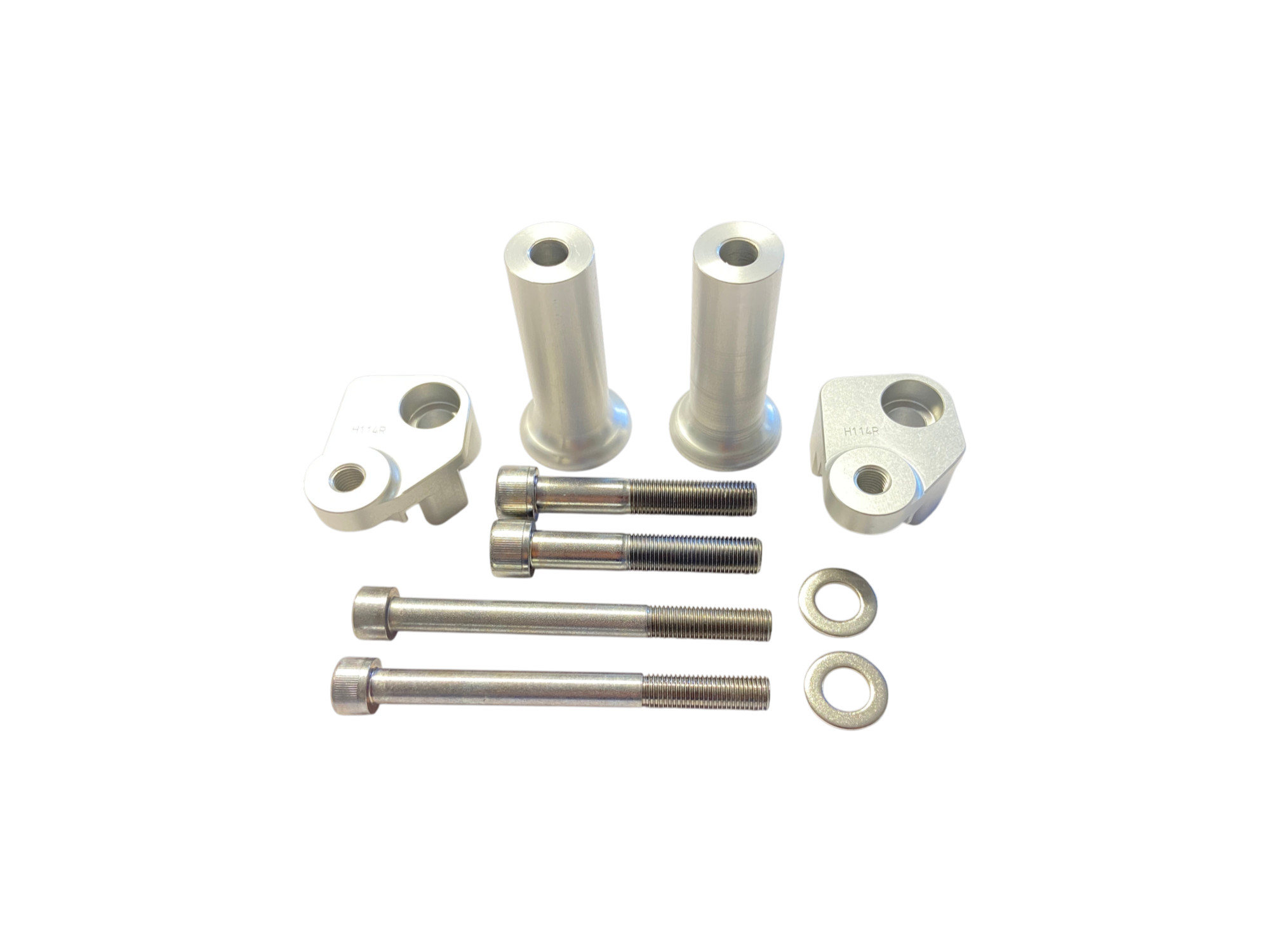 LSL CRASH PAD Mounting Kit for Suzuki GSX-8S, V-Strom 800 DE, 2023-, silver (RA)