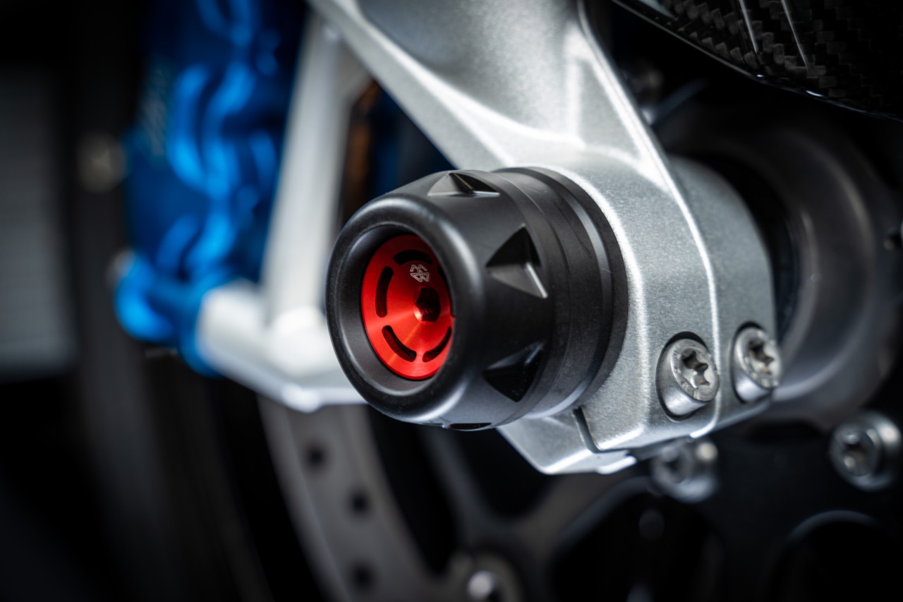 Gilles Axle Protector fronte, for BMW S1000R, S1000RR, M1000R, M1000RR, 2009-
