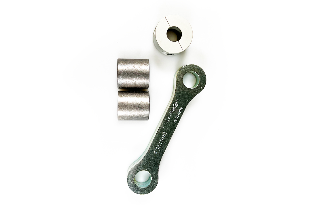 alpha Technik Lowering Kit 40mm for Yamaha XT660R; Type DM01; Model Year 2004-