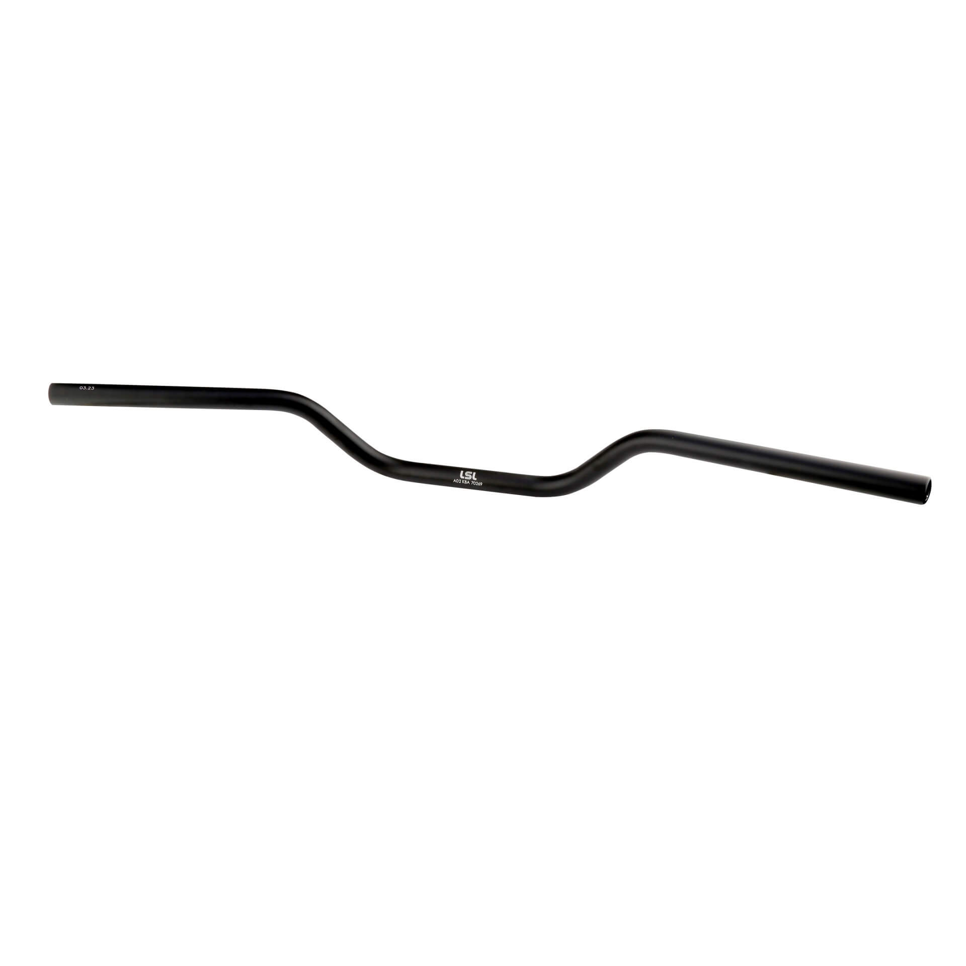 LSL Aluminium-handlebar Naked Bike A02, 7/8 inch, black
