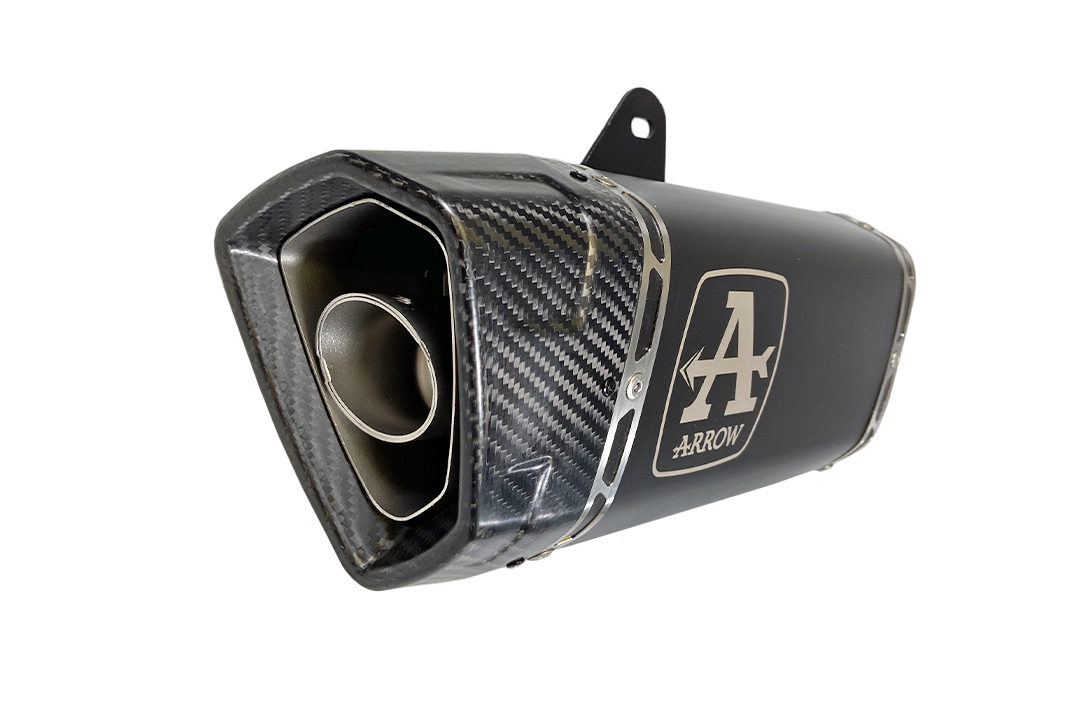 ARROW PISTA DARK Slip-On Titanium for Honda CB750 Hornet Model Year 2023-