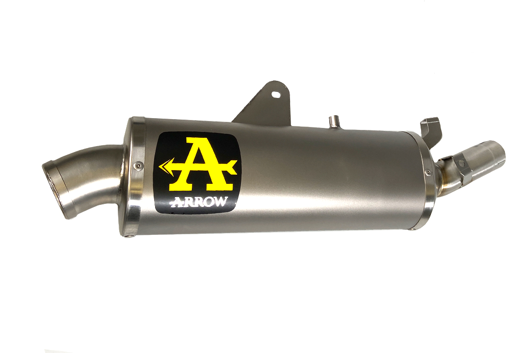 ARROW INDY RACE Titanium Exhaust for Ducati Desert X 950 from model year 2022-