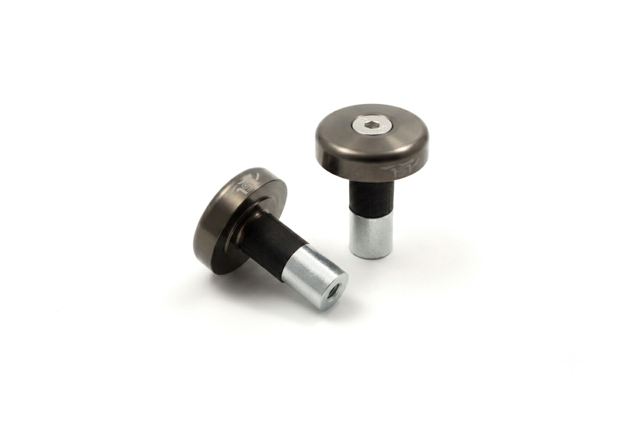 LSL Flat Cap, 14mm Aluminium/Titanium