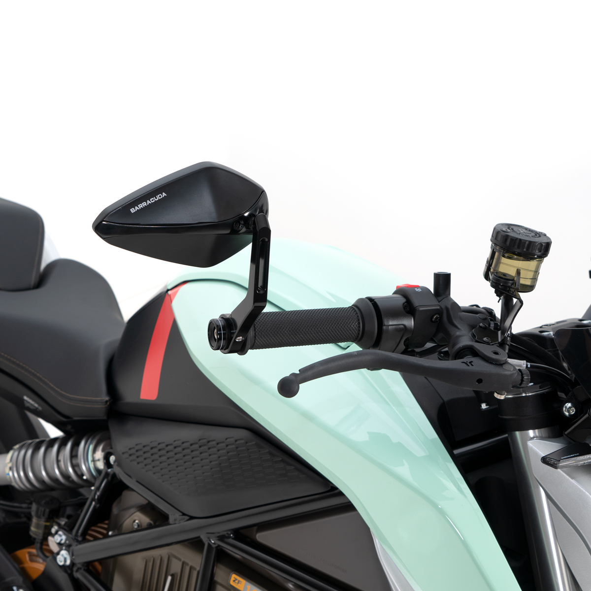 Barracuda universal handlebar end mirror X-Version Retro