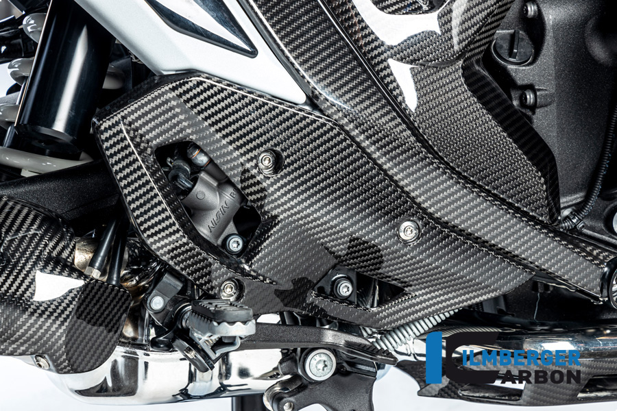 Ilmberger Carbon Heel Guard left side L/S, glossy, BMW R1300GS 2023-