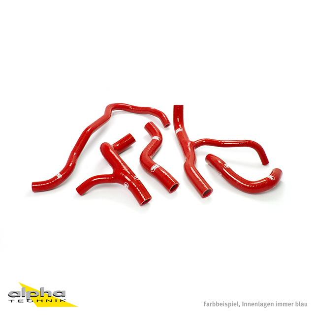 SAMCO SPORT Silicone Hose Kit red for Honda CB1000R Model Year 2008-2016