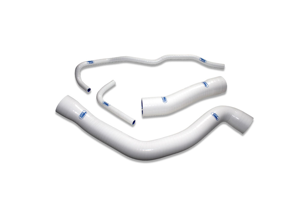 SAMCO SPORT Silicone Hose Kit, white, for BMW S1000RR, 2019-2025 and S1000XR, 2020-2025