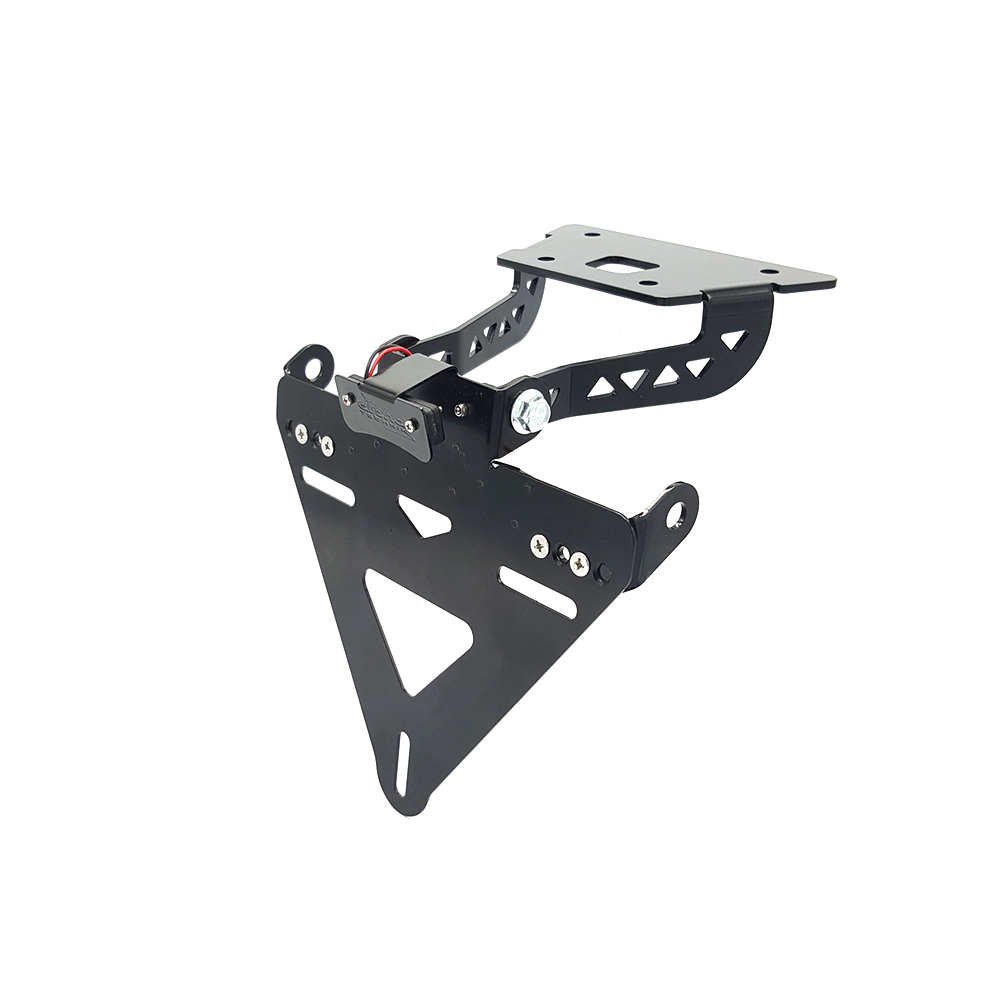 alpha Technik Licence Plate Holder for Kawasaki Ninja 300; Type EX300A; Model Year 2012-