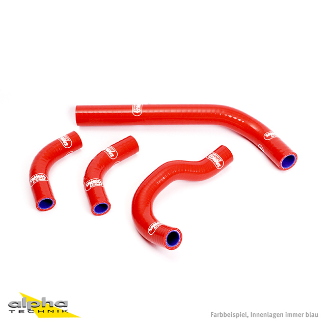 SAMCO SPORT Silicone Hose Kit red for Honda CRF250R CRF250X Model Year 2003-2019