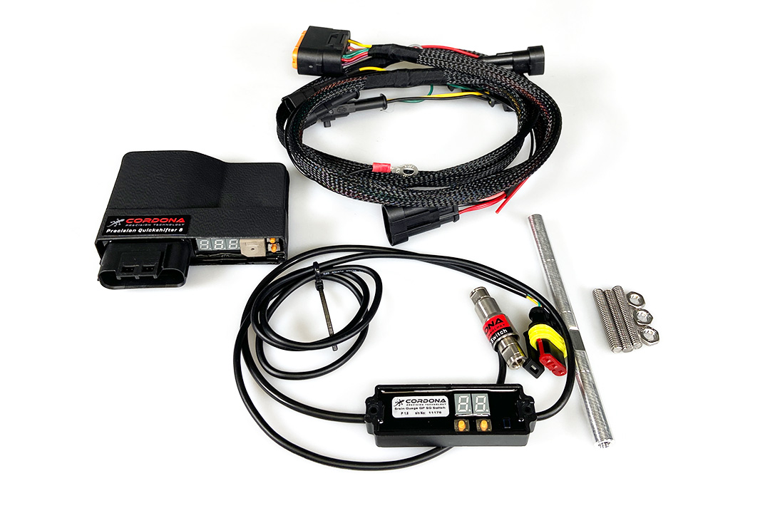 CORDONA PQ8 212 Combo Quickshifter, Stand-Alone Quickshifter for various Ducati Monster / Hypermotard / Multistrada etc.