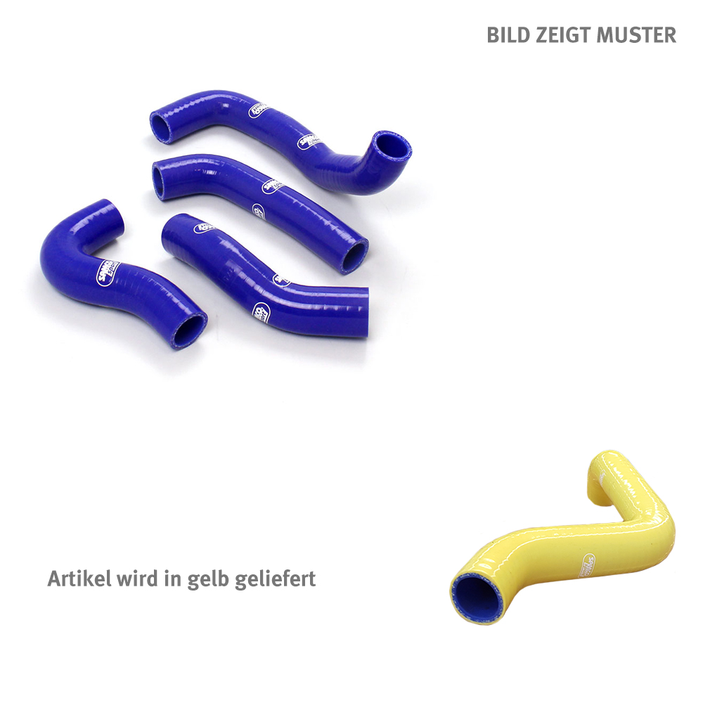 SAMCO SPORT Silicone Hose Kit yellow for Kawasaki ZZR1100 Model Year 1990-1992