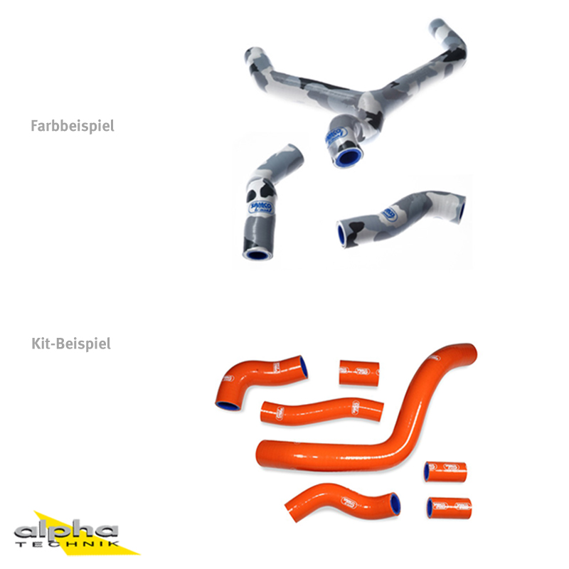 SAMCO SPORT Silicone Hose Kit urban camouflage for KTM 950 Adventure S 990 Adventure S 990 Super Duke Model Year 2004-2013