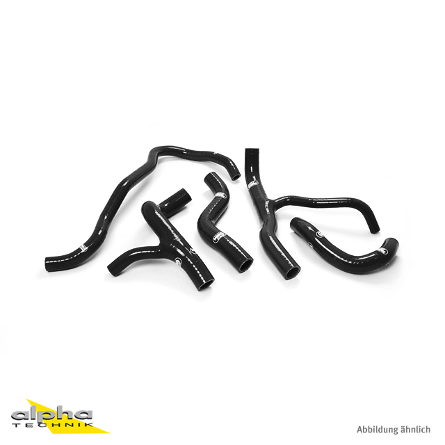 SAMCO SPORT Silicone Hose Kit Black for Honda CB1000R Model Year 2008-2016