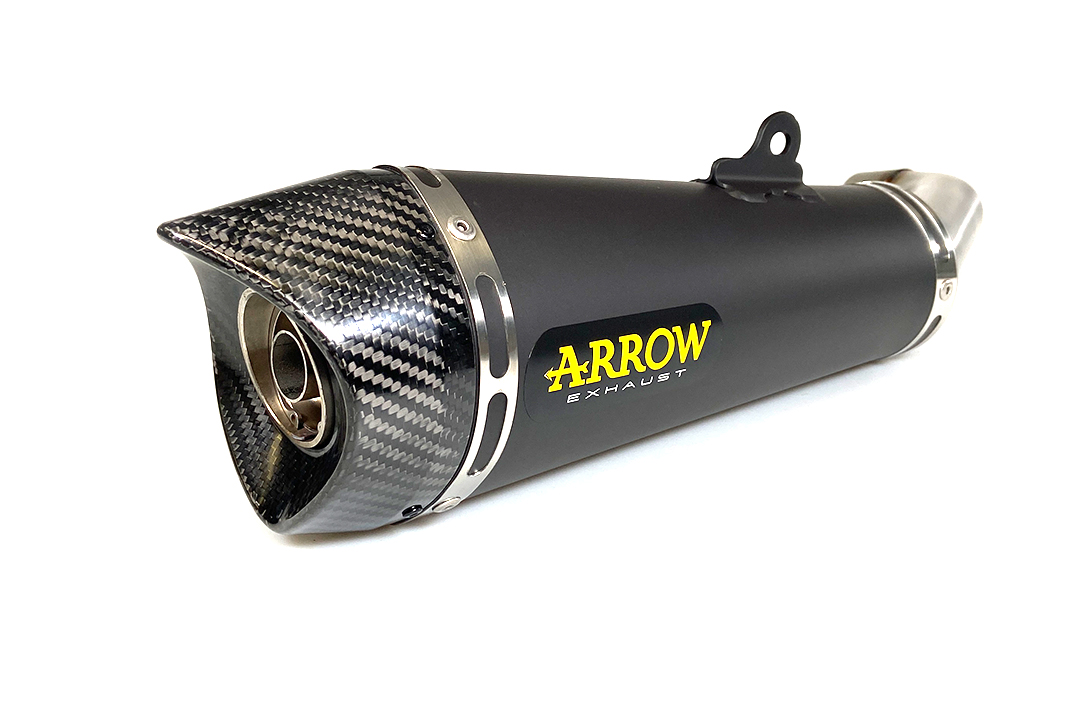 ARROW X-KONE DARK Exhaust for Honda MSX 125 Grom, Model Year 2021-2024, Stainless Steel