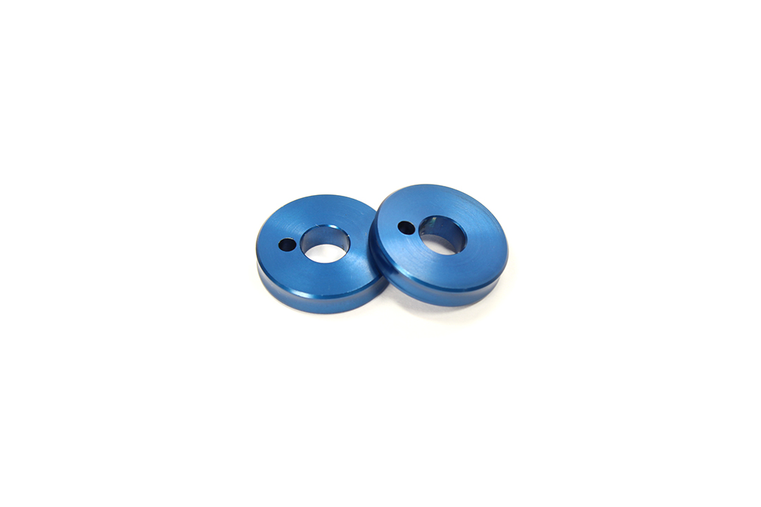 Gilles Tooling RGK Colour Disc Kit for footrest Systems (2 Pieces), Blue