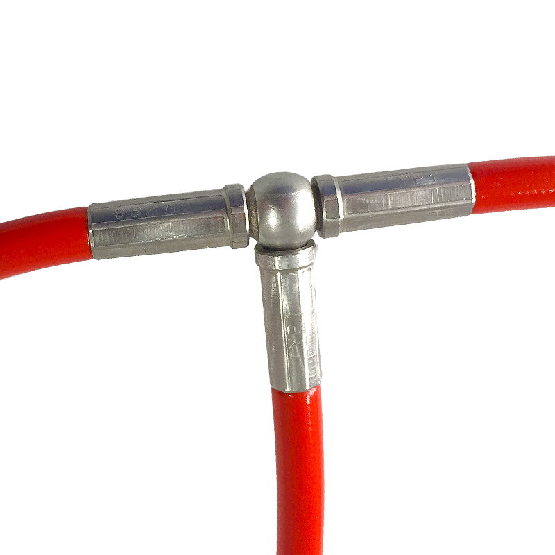 HEL Braided Break Line for Yamaha RD400 C / D Reta