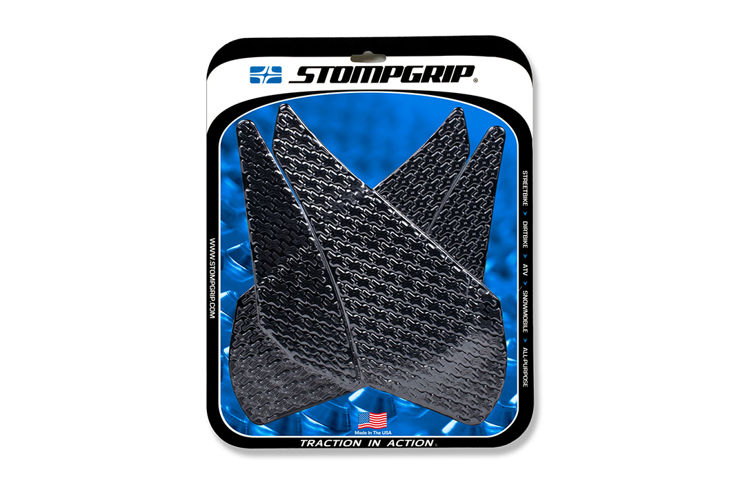 Stompgrip black, Icon, for Yamaha YZF-R1, 2007-08