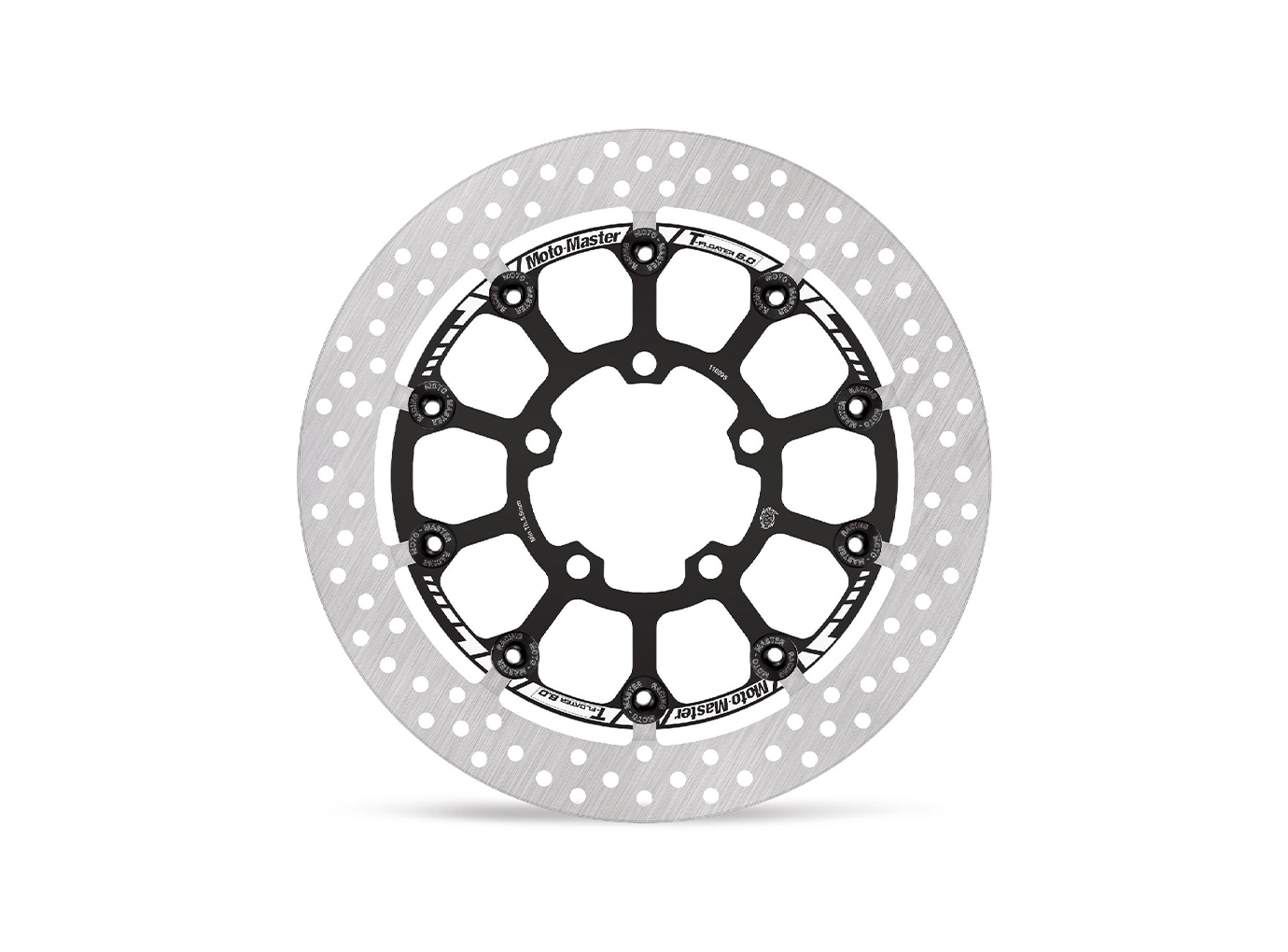 MOTO MASTER brake disc front rotationally symmetrical, T-Floater for Triumph Daytona / Scrambler / Street Triple and Thruxton, from model year 2013- according to application range.