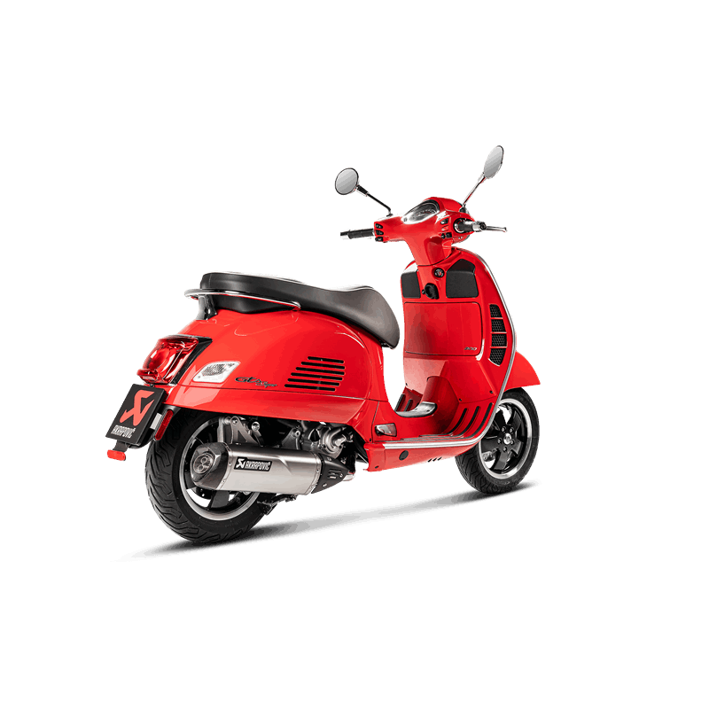 Akrapovic Slip-On Line (SS) silencer for Vespa GTS 125/150 i.e Super year 2009-2016