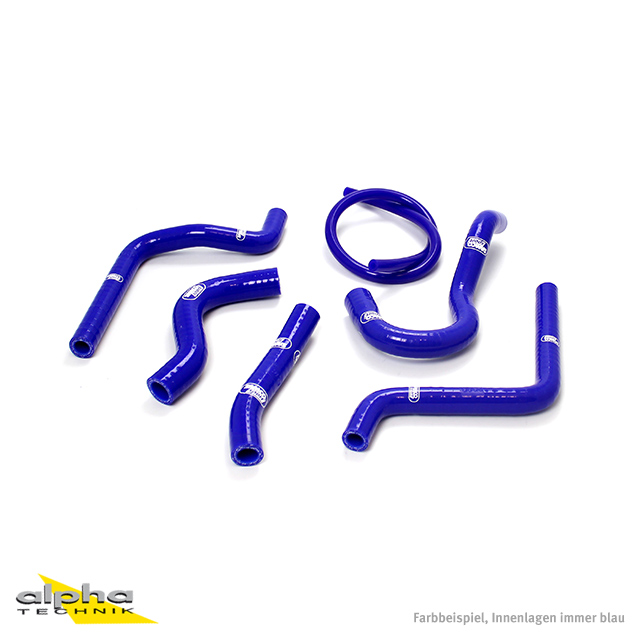SAMCO SPORT Silicone Hose Kit blue for Honda CR125R Model Year 2003-2004