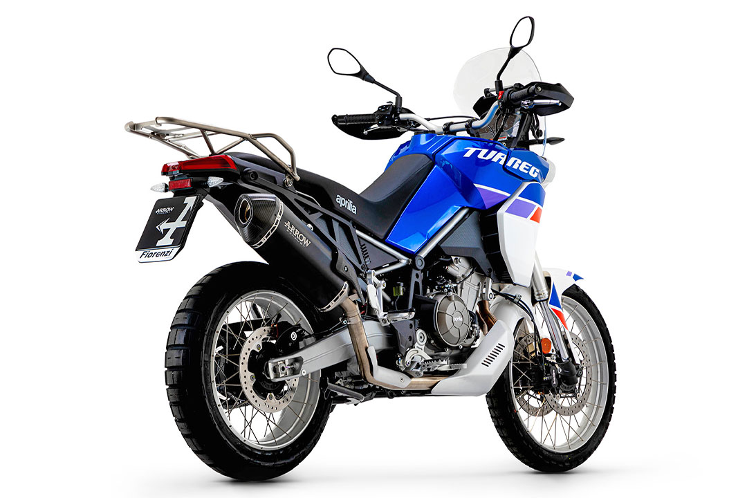 ARROW SONORA DARK Exhaust for Aprilia Tuareg 660 Model Year 2022-
